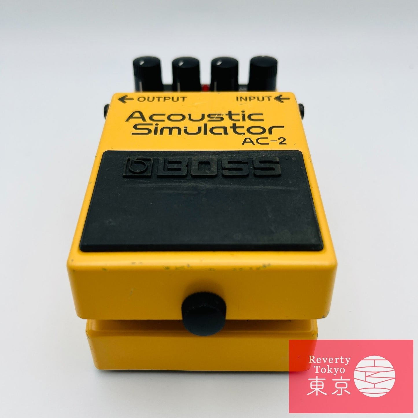 Boss AC-2 Acoustic Simulator (Silver Label) Guitar Effect Pedal with Box Used
