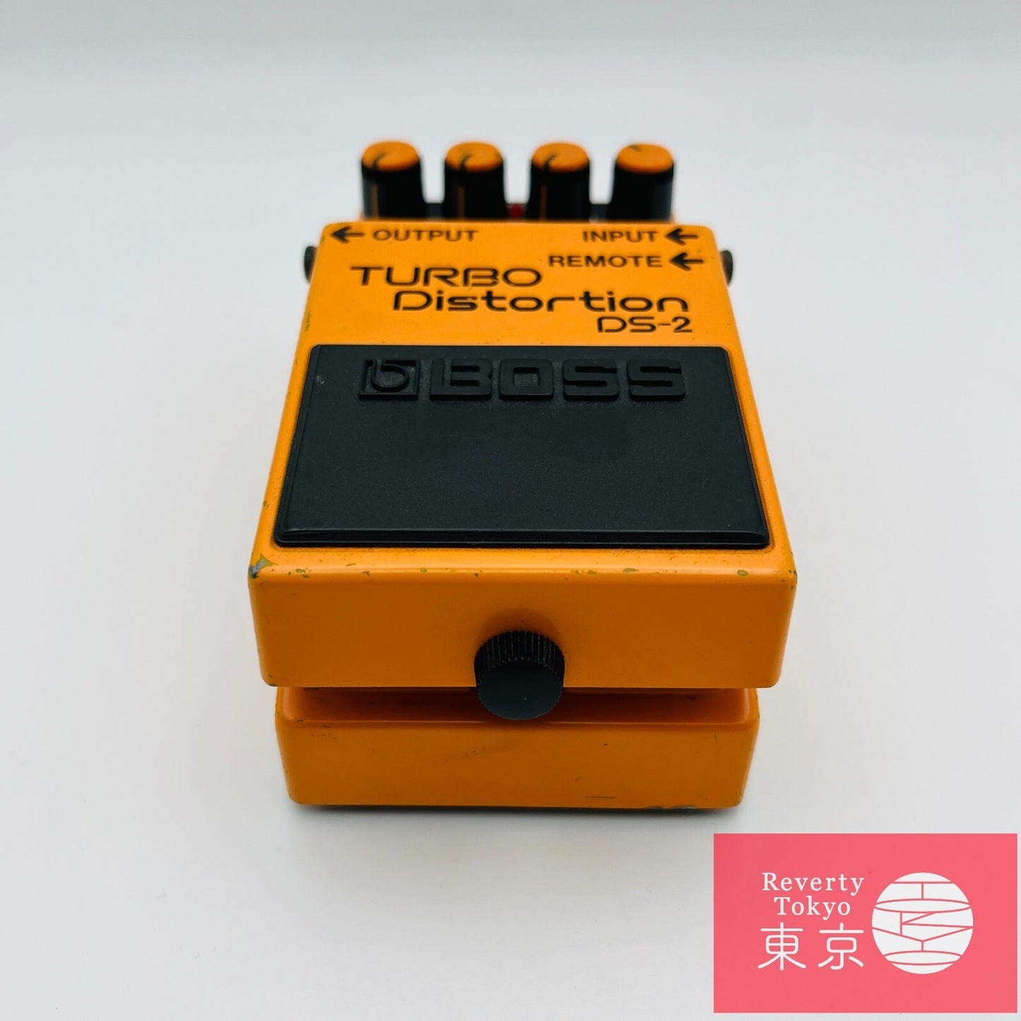 Boss DS-2 Turbo Distortion Guitar Effect Pedal Made in Taiwan Silver Label Used