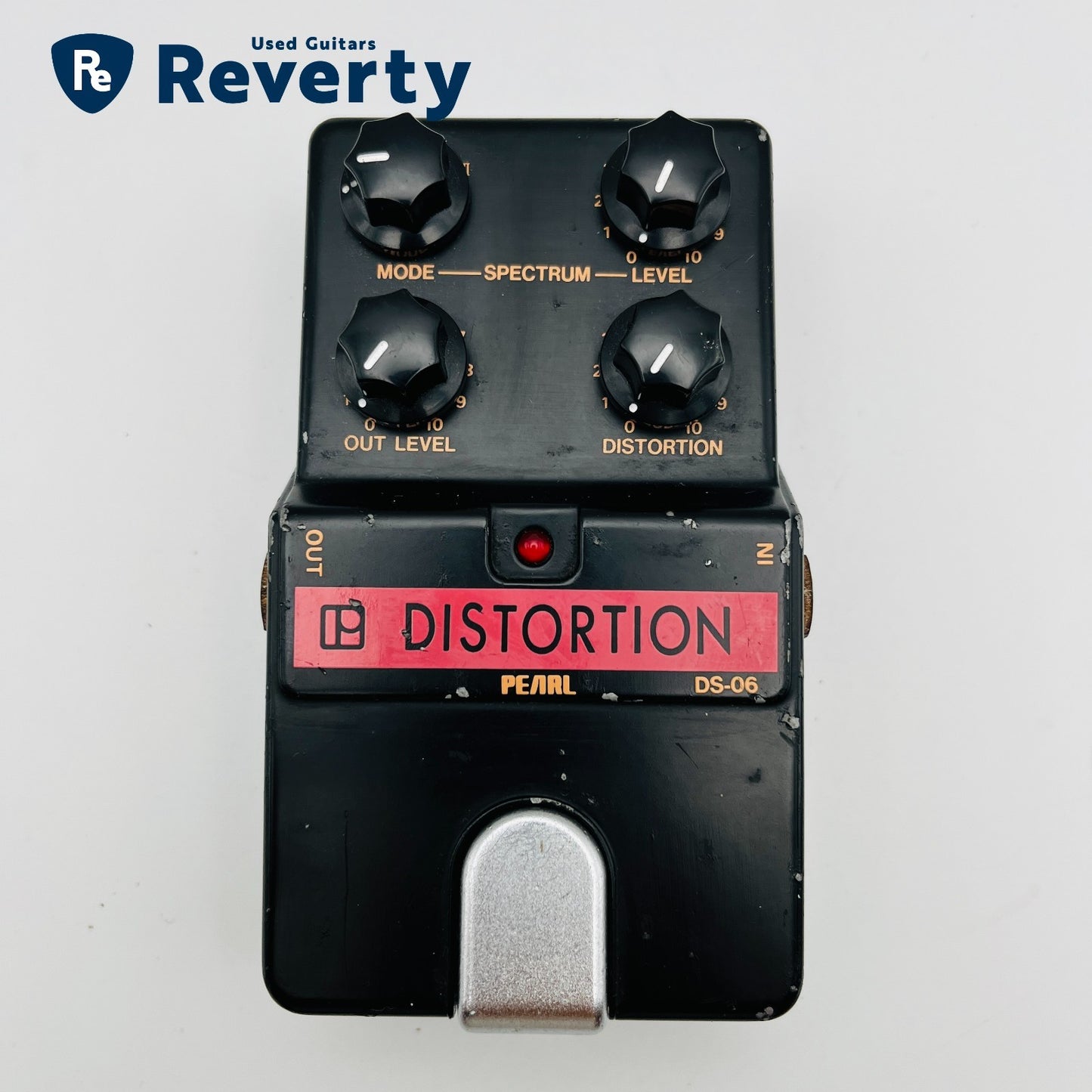 Pearl Distortion DS-06 Guitar Effect Pedal Made in Japan 1980s Vintage Used