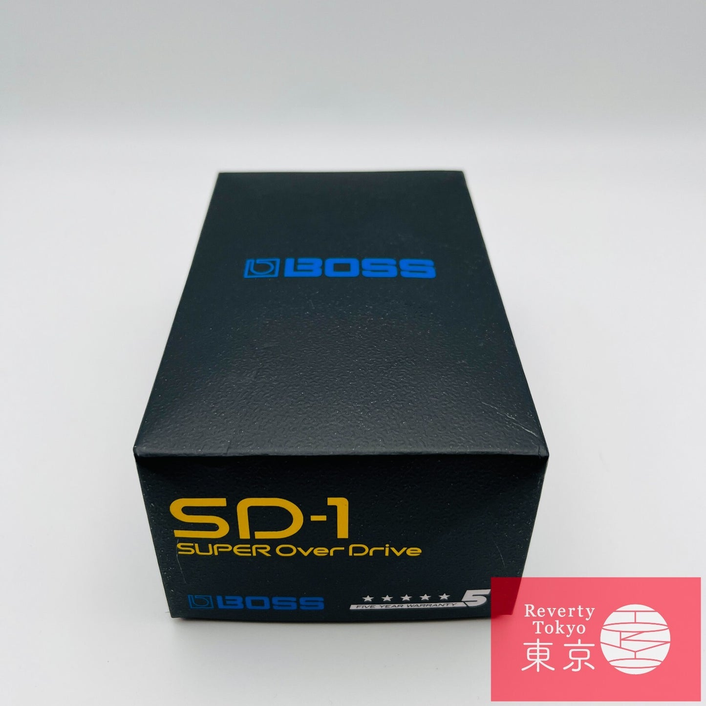 Boss SD-1 Super OverDrive Guitar Effect Pedal Made in Malaysia with Box Used