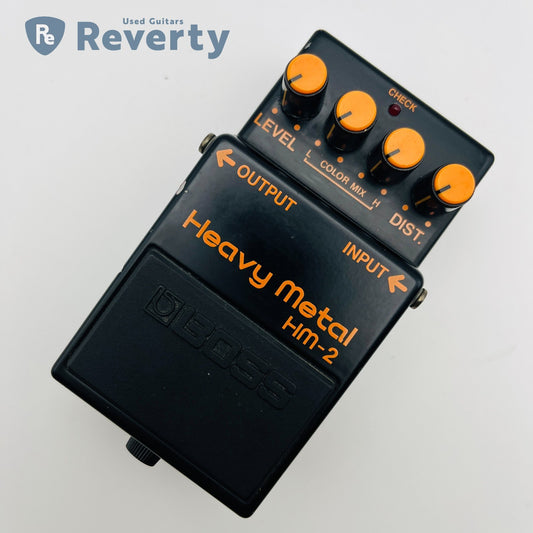 Boss HM-2 Heavy Metal Distortion Guitar Effect Pedal Made in Japan Vintage Used