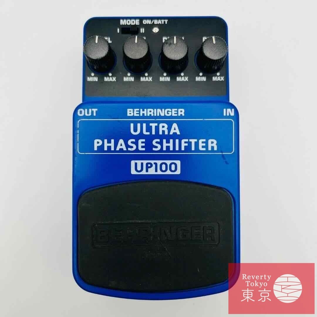 BEHRINGER UP100 ULTRA PHASE SHIFTER Guitar Effect Pedal Used Tested working