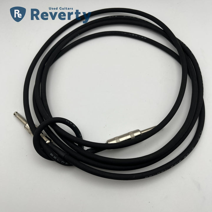 Belden 8412 ROHS 2AN Guitar Cable 2.5m(8.2ft) &amp; 4.5m(14.8ft) Black Used