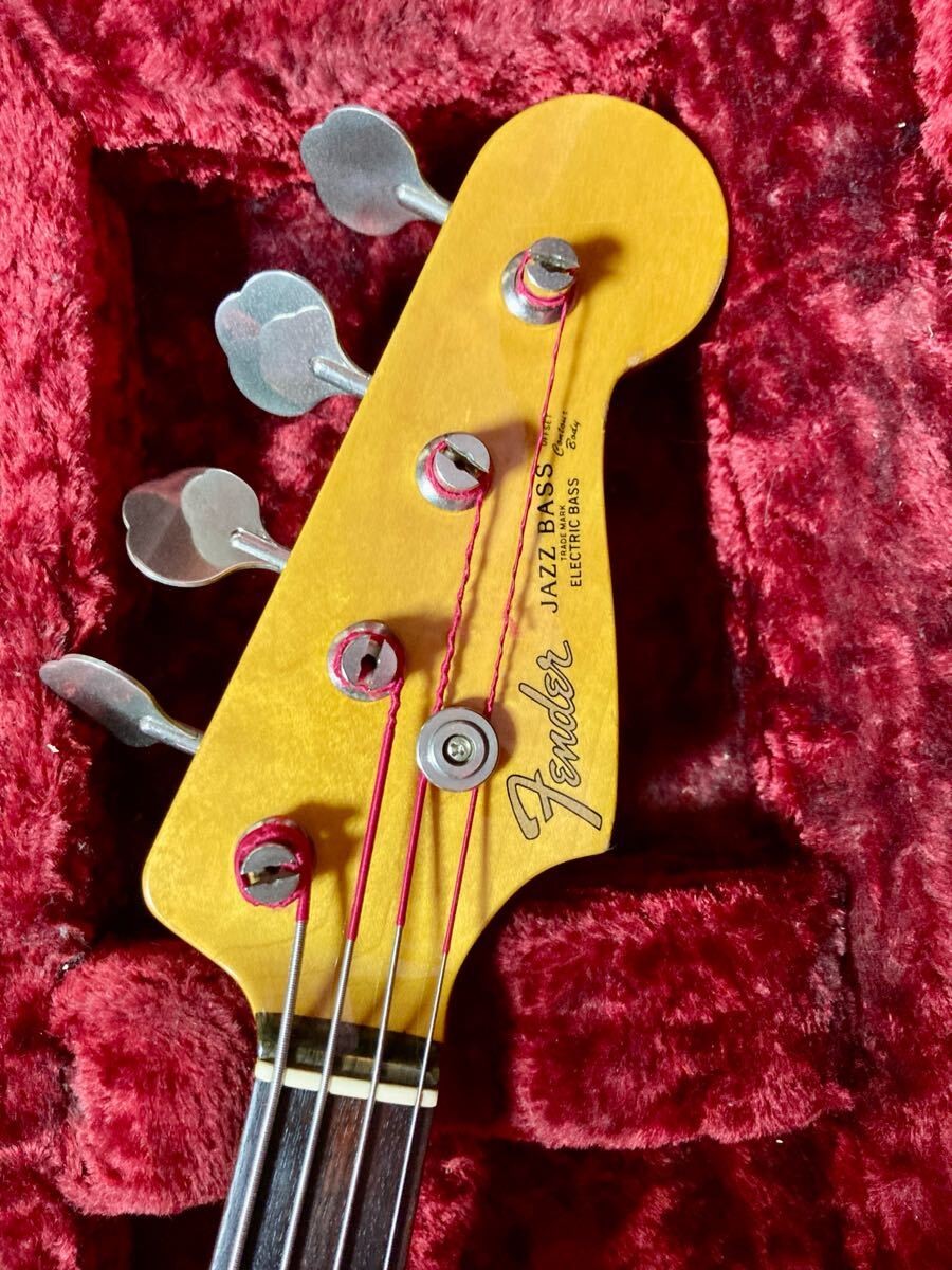 Fender Japan JB62-58 '62 Jazz Bass Reissue 3TSB Made in Japan Electric Bass Used