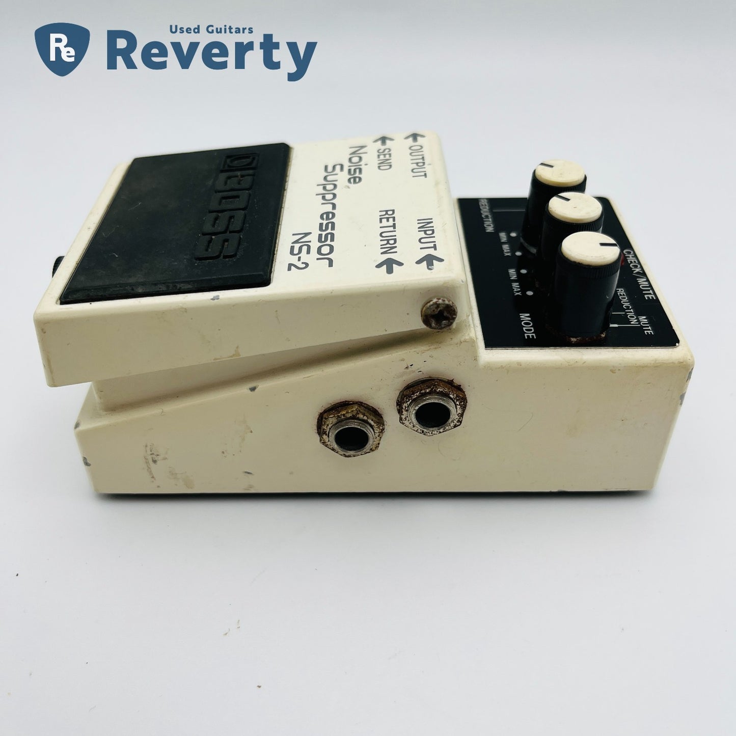 Boss NS-2 Noise Suppressor Guitar Effect Pedal Made in Taiwan Silver Label Used