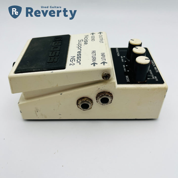 Boss NS-2 Noise Suppressor Guitar Effect Pedal Made in Taiwan Silver Label Used