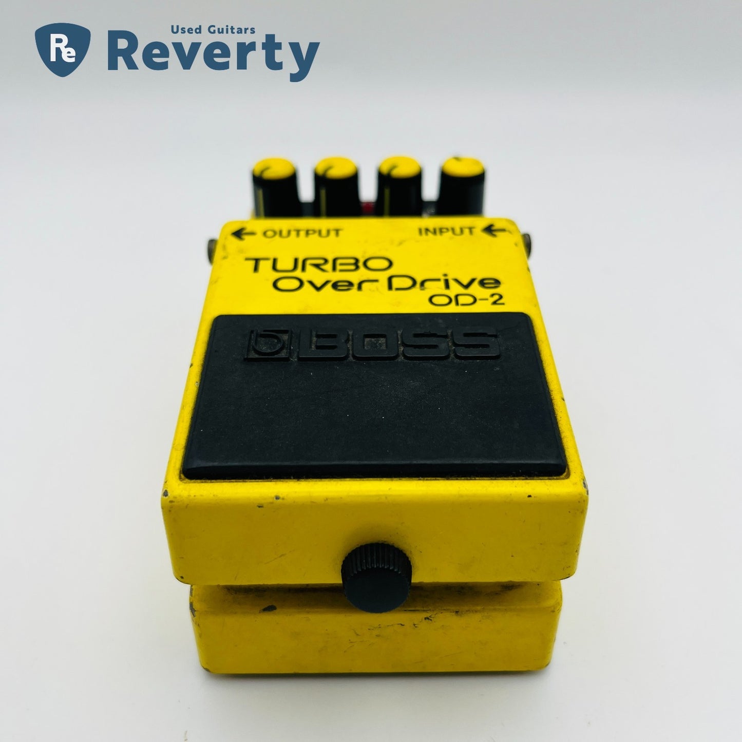 Boss OD-2 Turbo OverDrive Guitar Effect Pedal Made in Japan 1980s Used