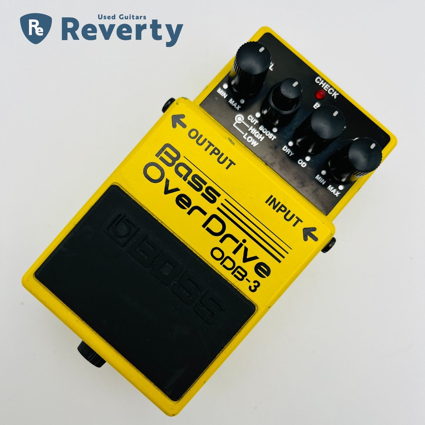 Boss ODB-3 Bass OverDrive Effect Pedal Made in Taiwan Silver Label Used