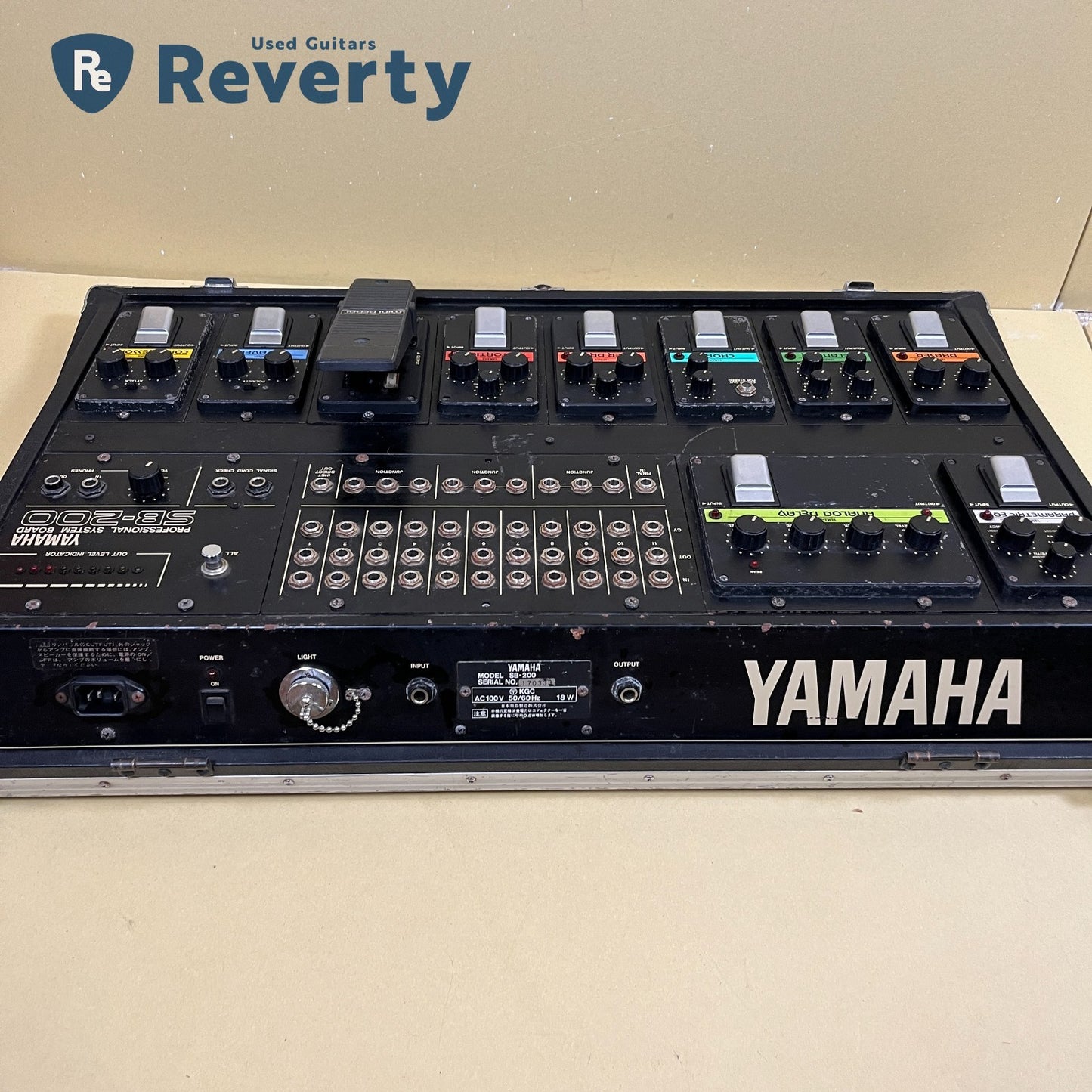 Yamaha SB200 Professional Effects System Board 1980s Made in Japan Vintage Rare