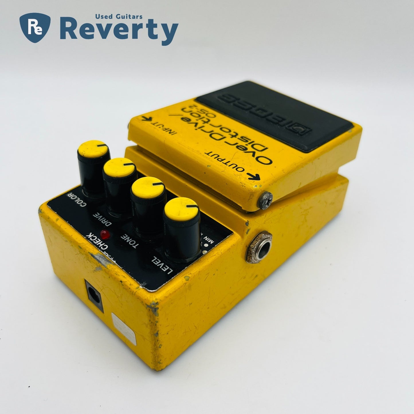 Boss OS-2 OverDrive / Distortion Guitar Effect Pedal Made in Taiwan Used
