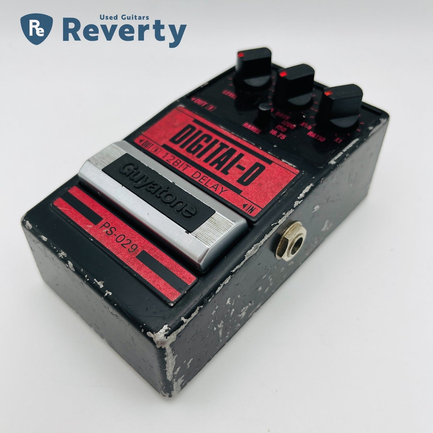 Guyatone 12bit Delay Digital-D PS-029 Guitar Effect Pedal Made in Japan Used