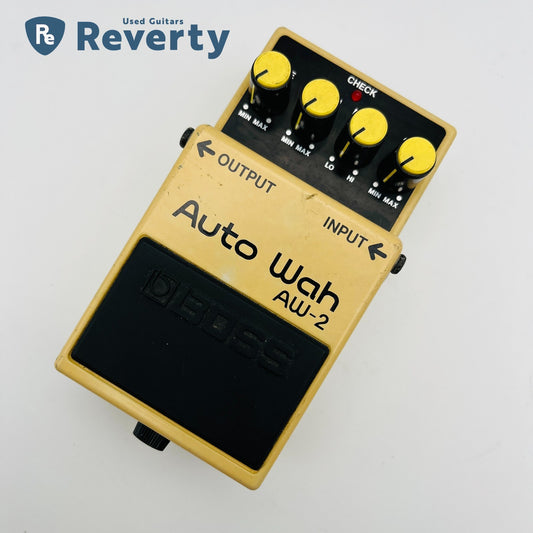 Boss AW-2 Auto Wah (Silver Label) Guitar Effect Pedal Used