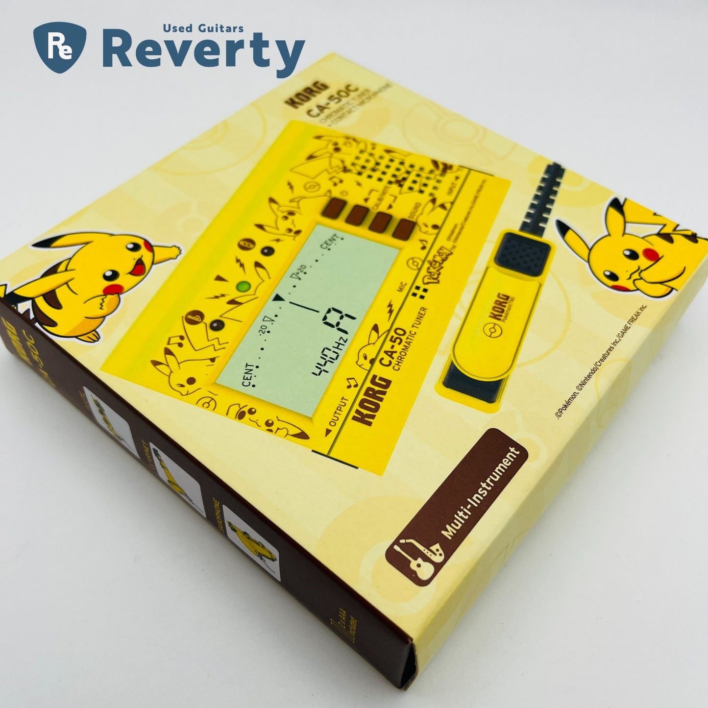 Korg CA-50C Chromatic Tuner Pokemon Pikachu Edition Brand New
