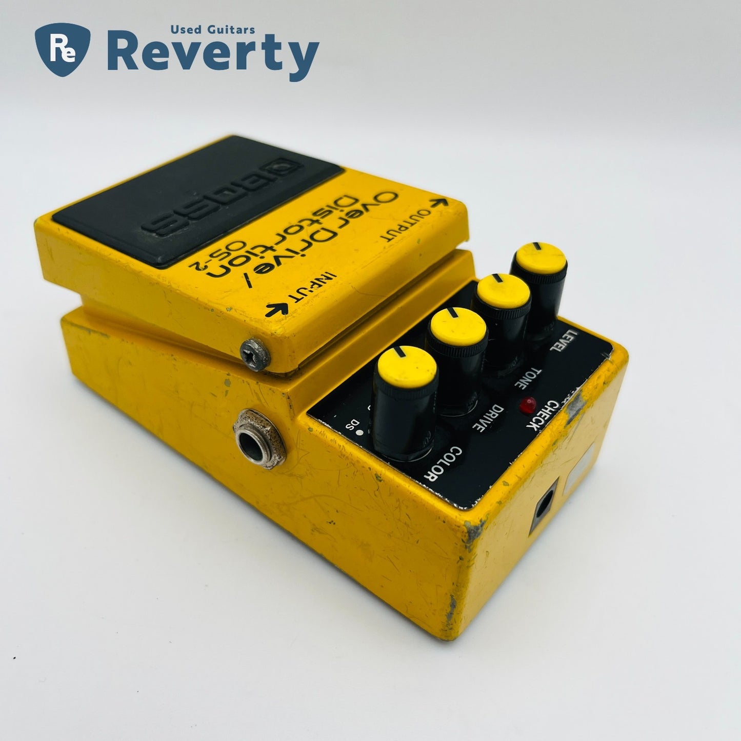 Boss OS-2 OverDrive / Distortion Guitar Effect Pedal Made in Taiwan Used