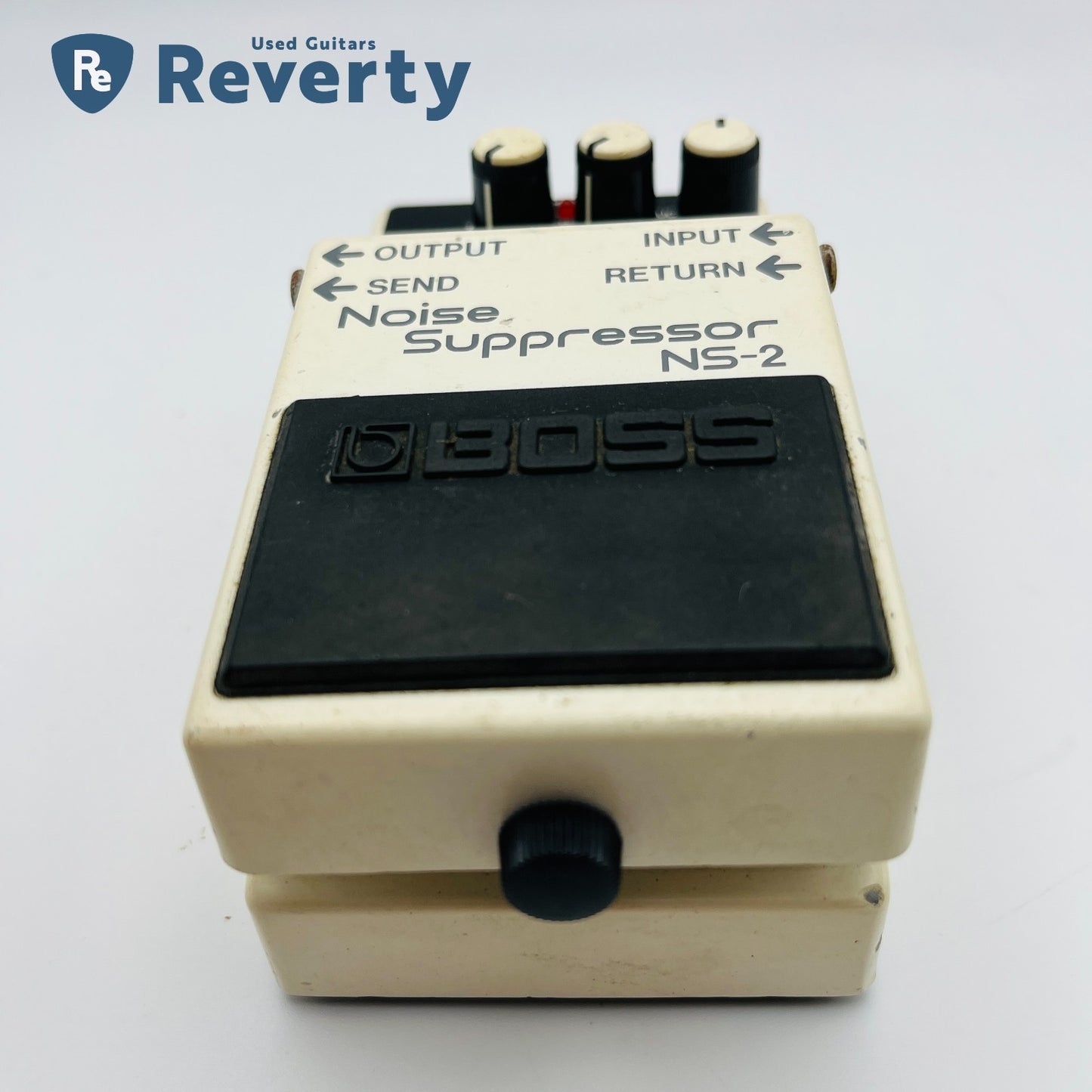 Boss NS-2 Noise Suppressor Guitar Effect Pedal Made in Taiwan Silver Label Used