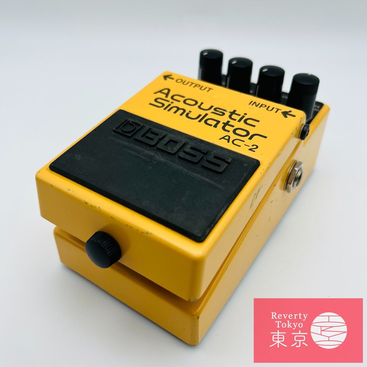 Boss AC-2 Acoustic Simulator (Silver Label) Guitar Effect Pedal with Box Used