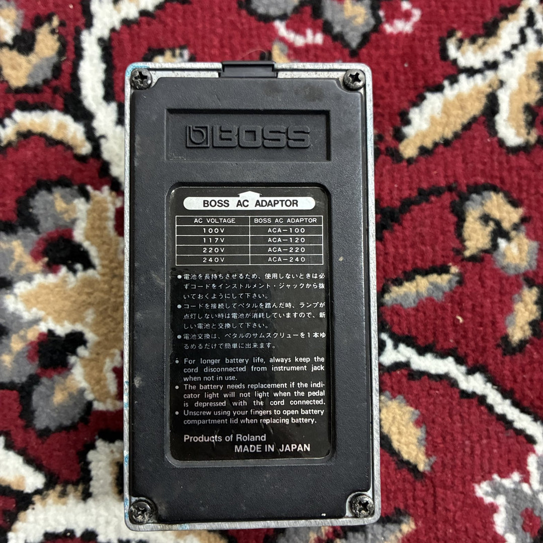 1982-1984 BOSS CE-3 Chorus Black Label ACA MIJ Vintage Analog Stereo Pedal