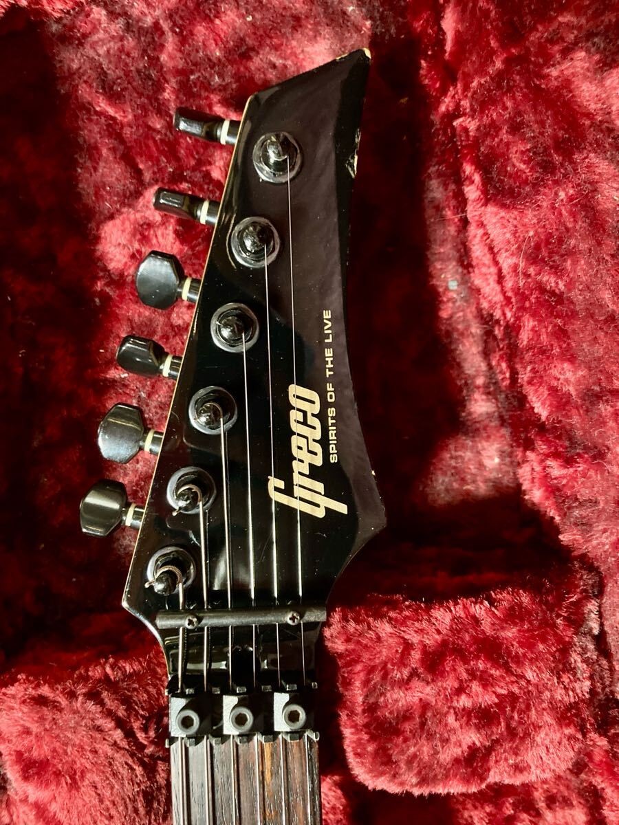 Greco WP-500 K-501 Black Wild pecker Made in Japan Vintage 1987 Electric Guitar
