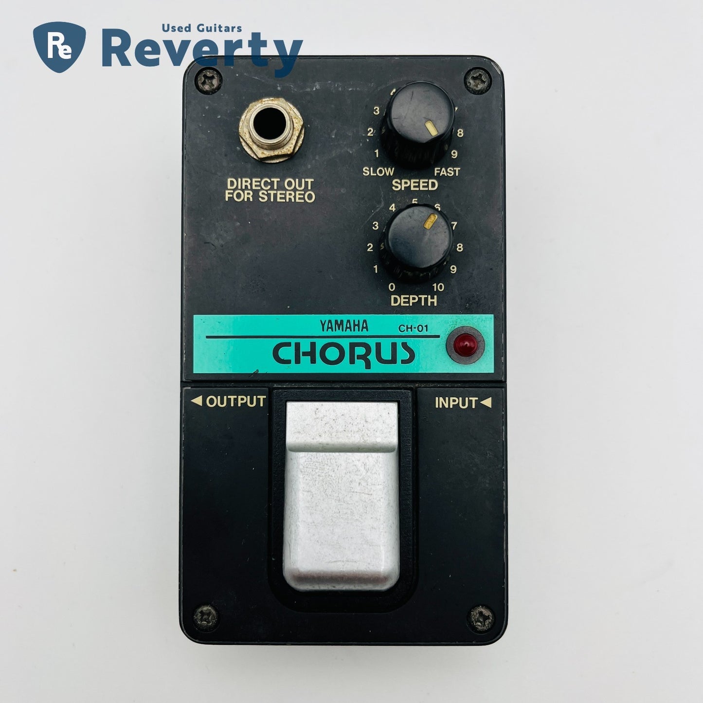 Yamaha CH-01 Analog Chorus 1980s Made in Japan Vintage Guitar Effect Pedal Used