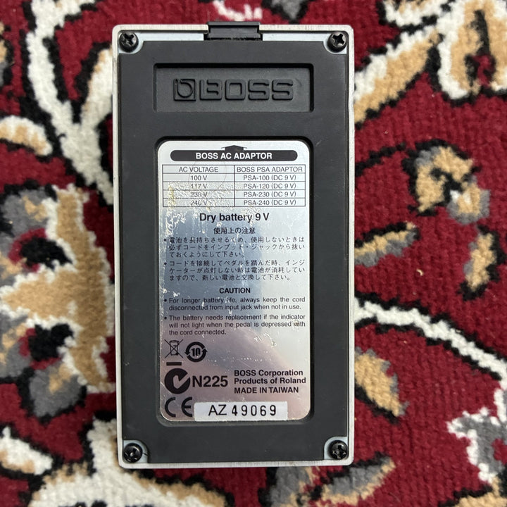 2009-2010 BOSS GE-7 Equalizer 7-Band Graphic EQ Pedal PSA Spec Made in Taiwan