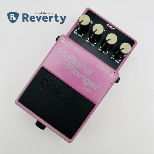 Boss HF-2 Hi-Band Franger Guitar Effect Pedal Made in Taiwan Green Label Used