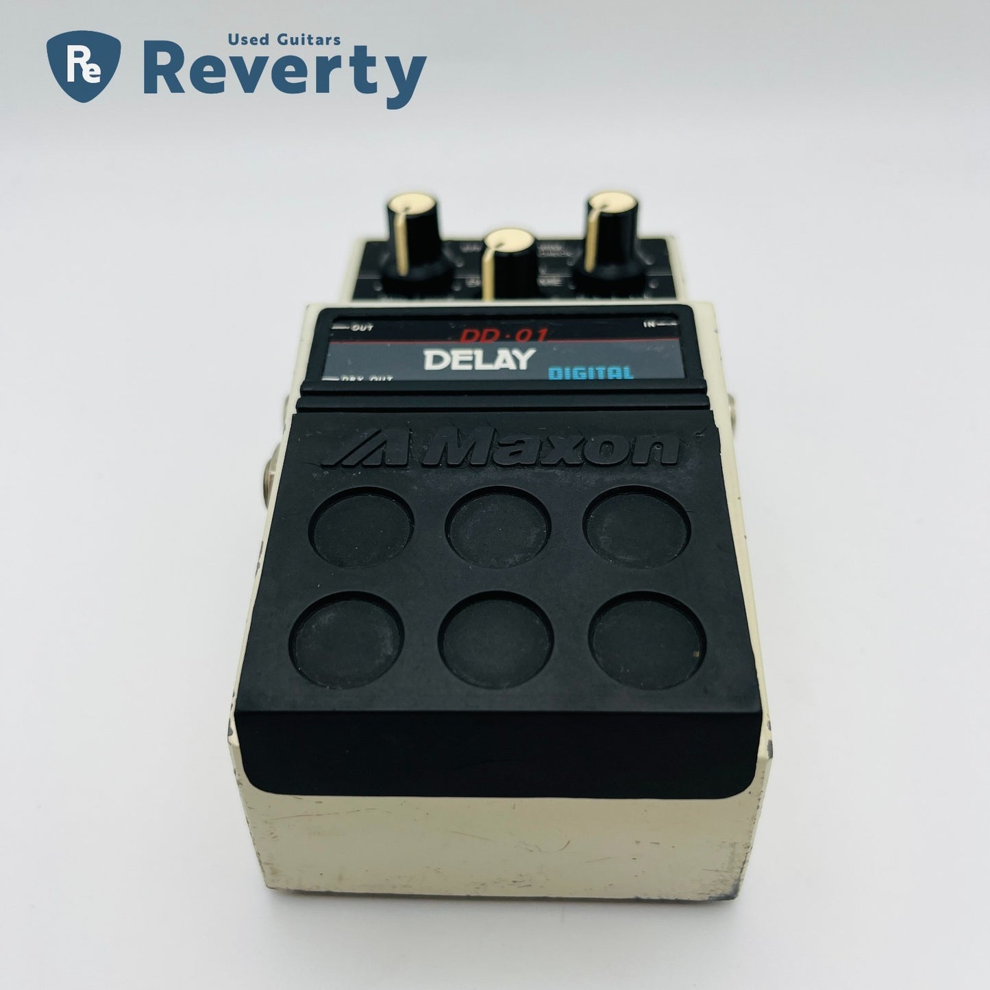 Maxon DD-01 Delay 1980s Vintage Guitar Effect Pedal Made in Japan Used