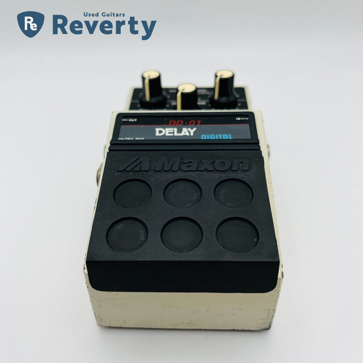 Maxon DD-01 Delay 1980s Vintage Guitar Effect Pedal Made in Japan Used
