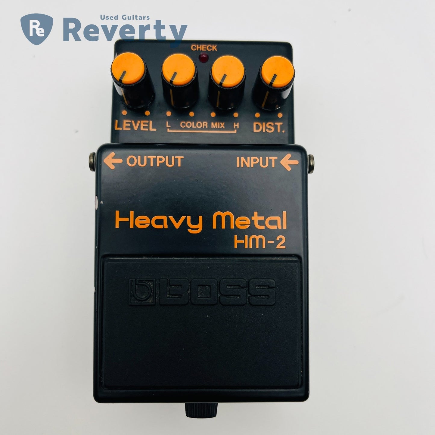 Boss HM-2 Heavy Metal Distortion Guitar Effect Pedal Made in Japan Vintage Used