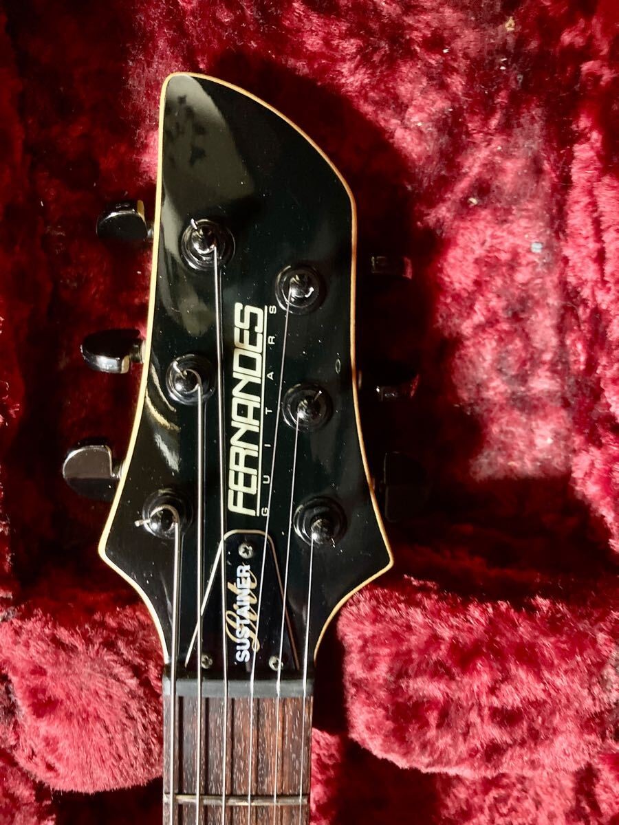 Fernandes APG-65S w/Sustainer Made in Japan Electric Guitar Used