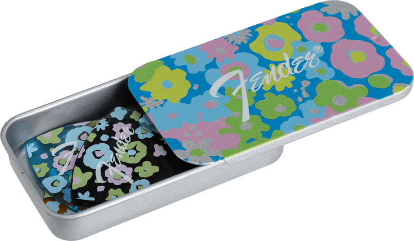 Fender Flagship Store Tokyo Limited Pick Flower Collection TIn 10 Picks Set new
