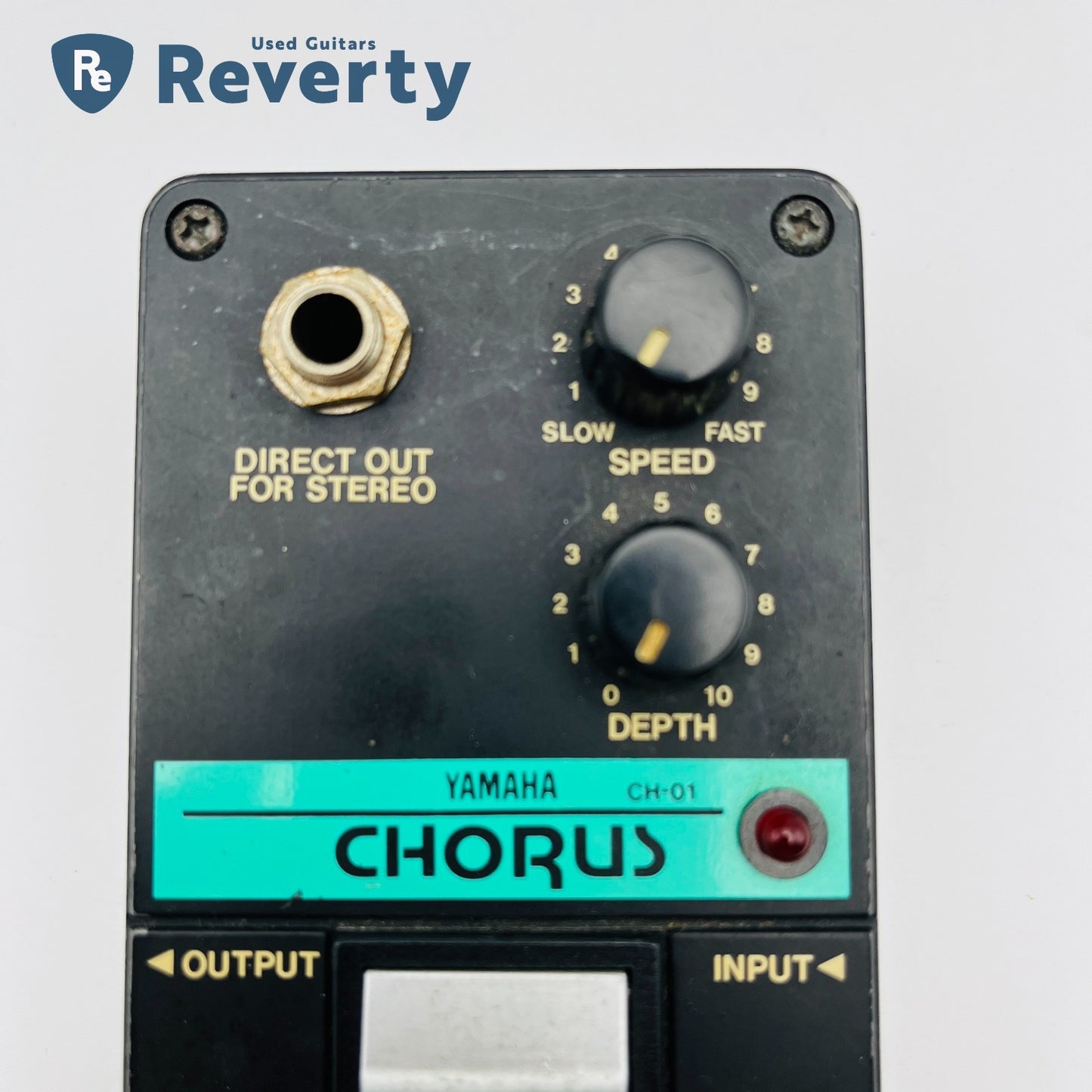 Yamaha CH-01 Analog Chorus 1980s Made in Japan Vintage Guitar Effect Pedal Used