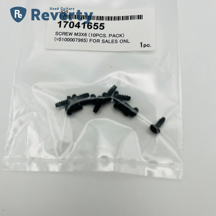Boss Screw M3X6 for Boss Compact Effect Pedal 10pcs Pack 17041655 Brand new