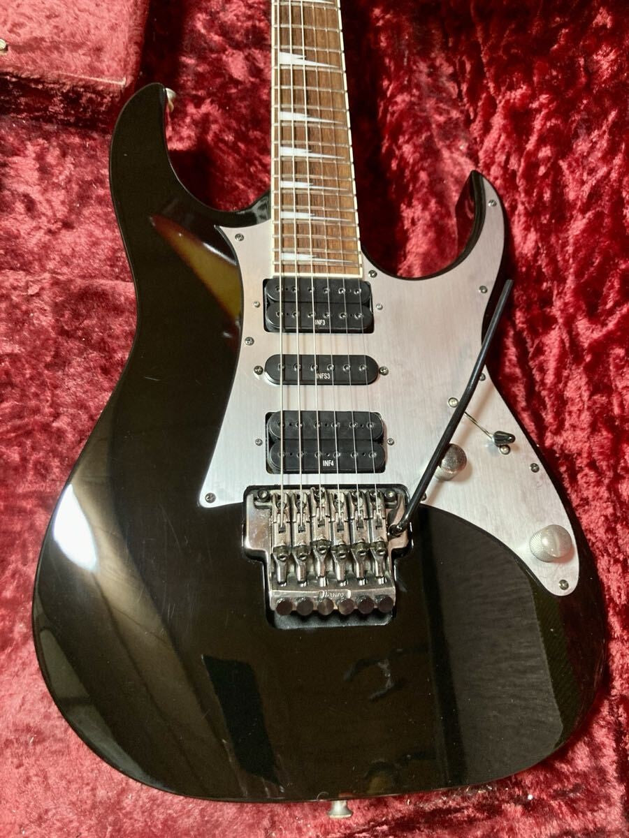 Ibanez RG-350EX Black RG Series 2010 Electric Guitar Used from Japan