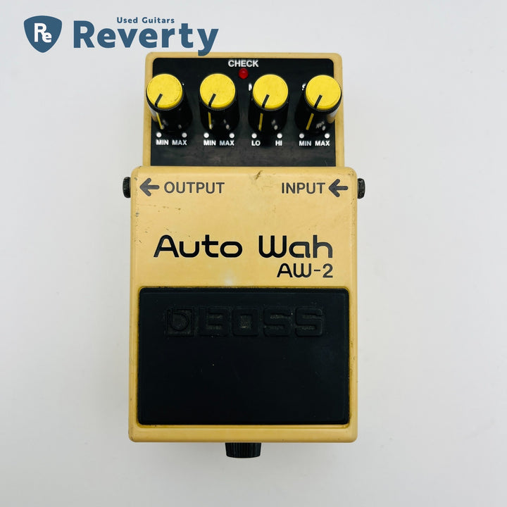 Boss AW-2 Auto Wah (Silver Label) Guitar Effect Pedal Used