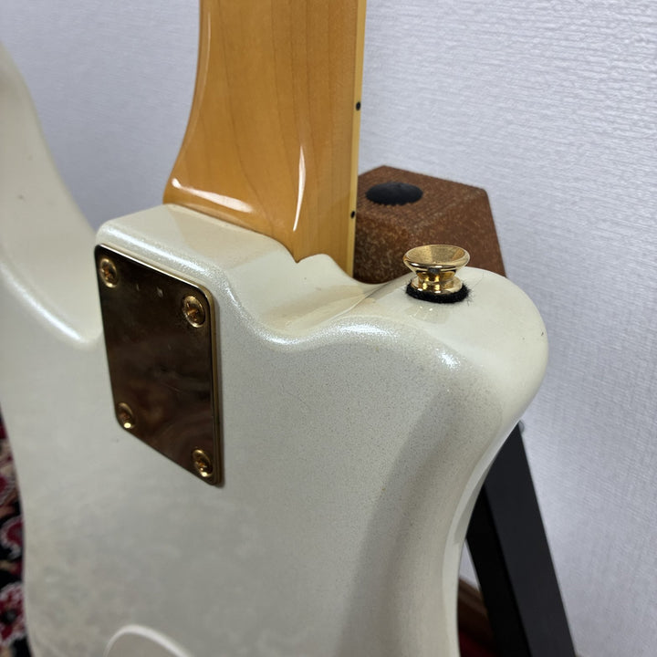 2000s Yamaha SGV1200 Flying Samurai Offset Pearl Snow White Gold HW w/ OHSC