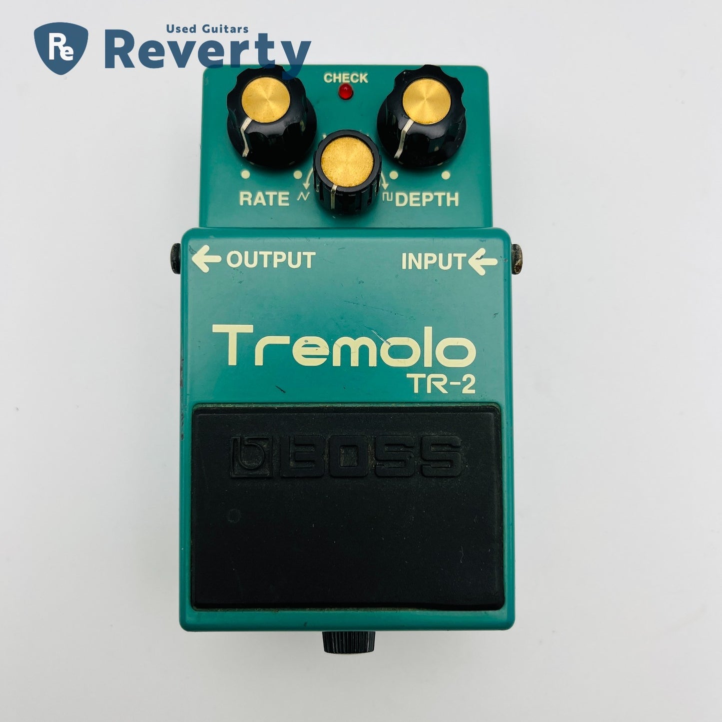 Boss TR-2 Tremolo (Silver Label) 1990s Guitar Effect Pedal Used