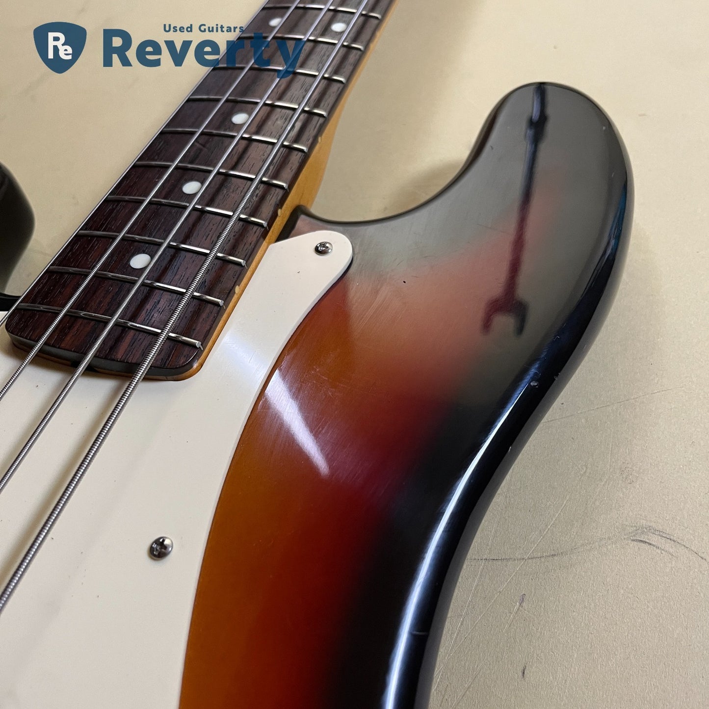 Fender PB62-55L LH Precision Bass '62 Reissue Left-Handed Fujigen Japan 1989 3TS