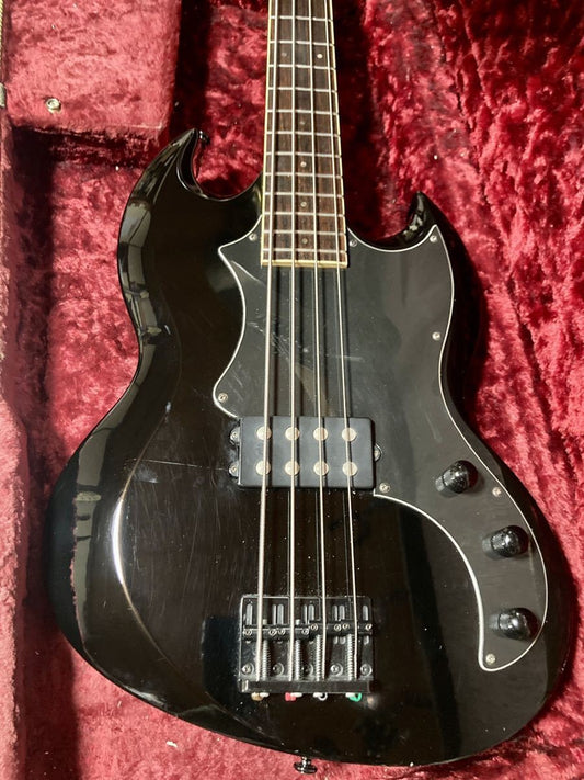 Grassroots G-VP-46B Viper Bass Black Electric Bass Guitar Used