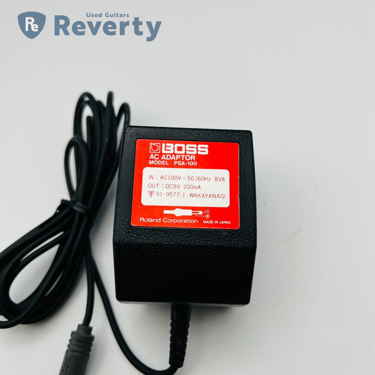BOSS AC Adapter Power Suplly PSA-100P AC100V DC9V 200mA for Guitar Effect Pedal