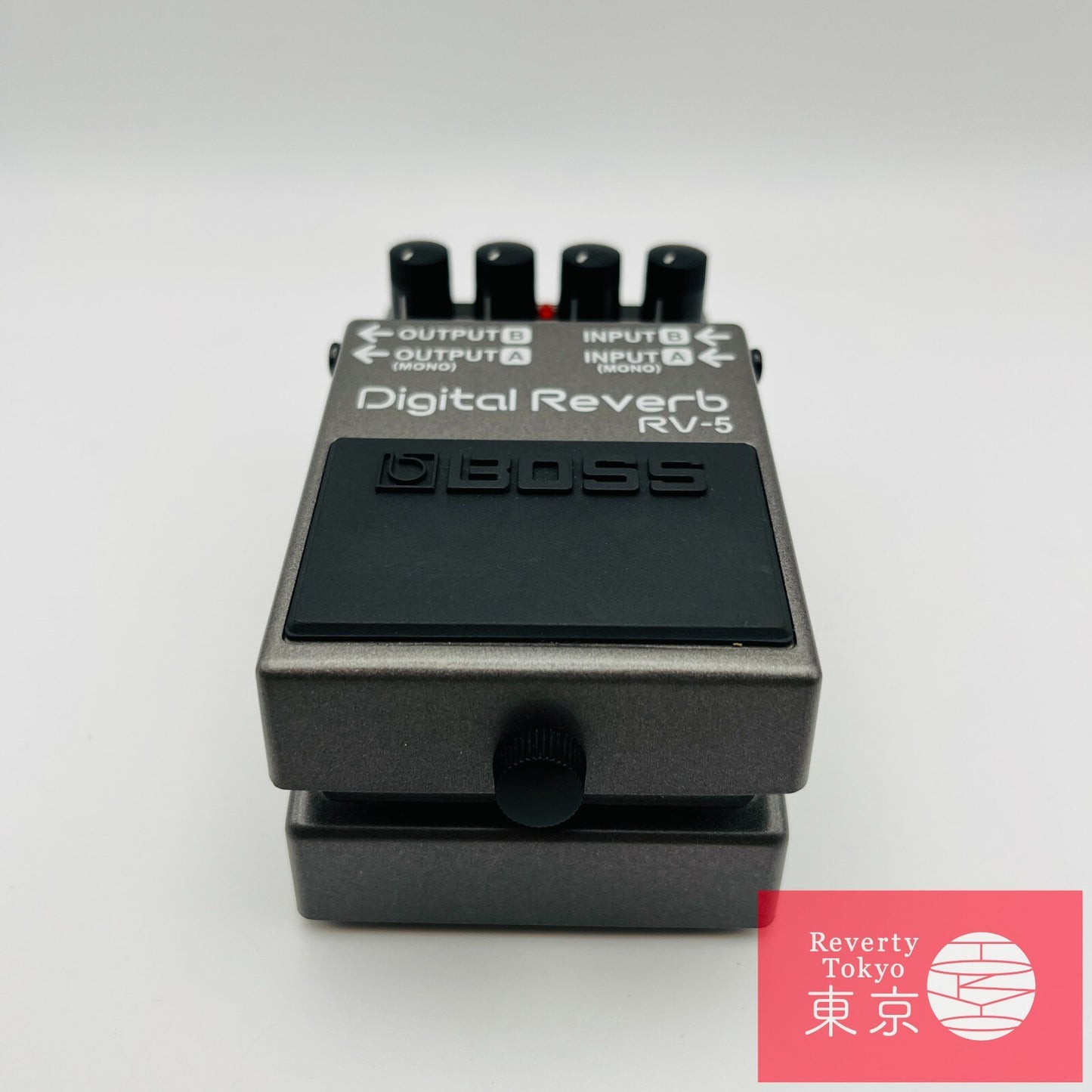 Boss RV-5 Digital Reverb Guitar Effect Pedal Made in Taiwan Used