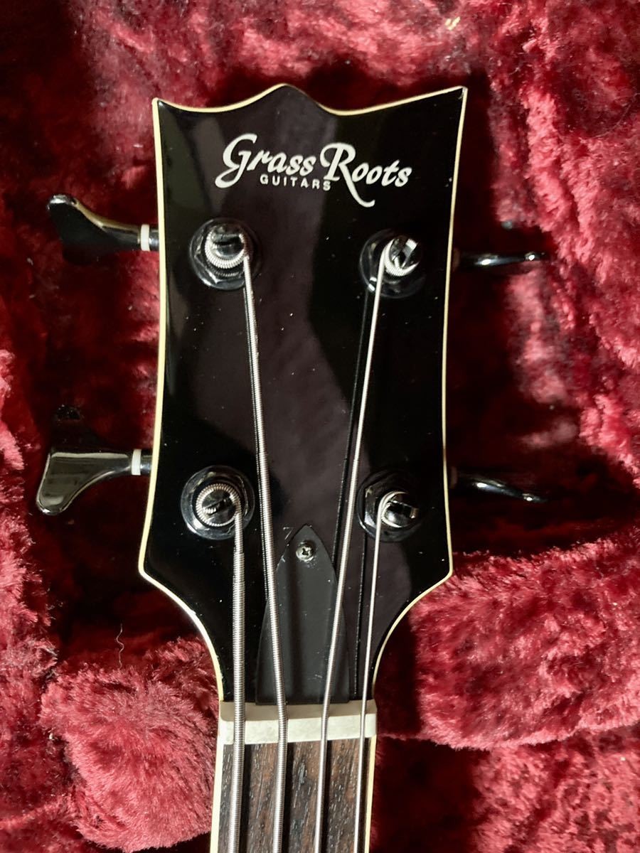 Grassroots G-VP-46B Viper Bass Black Electric Bass Guitar Used