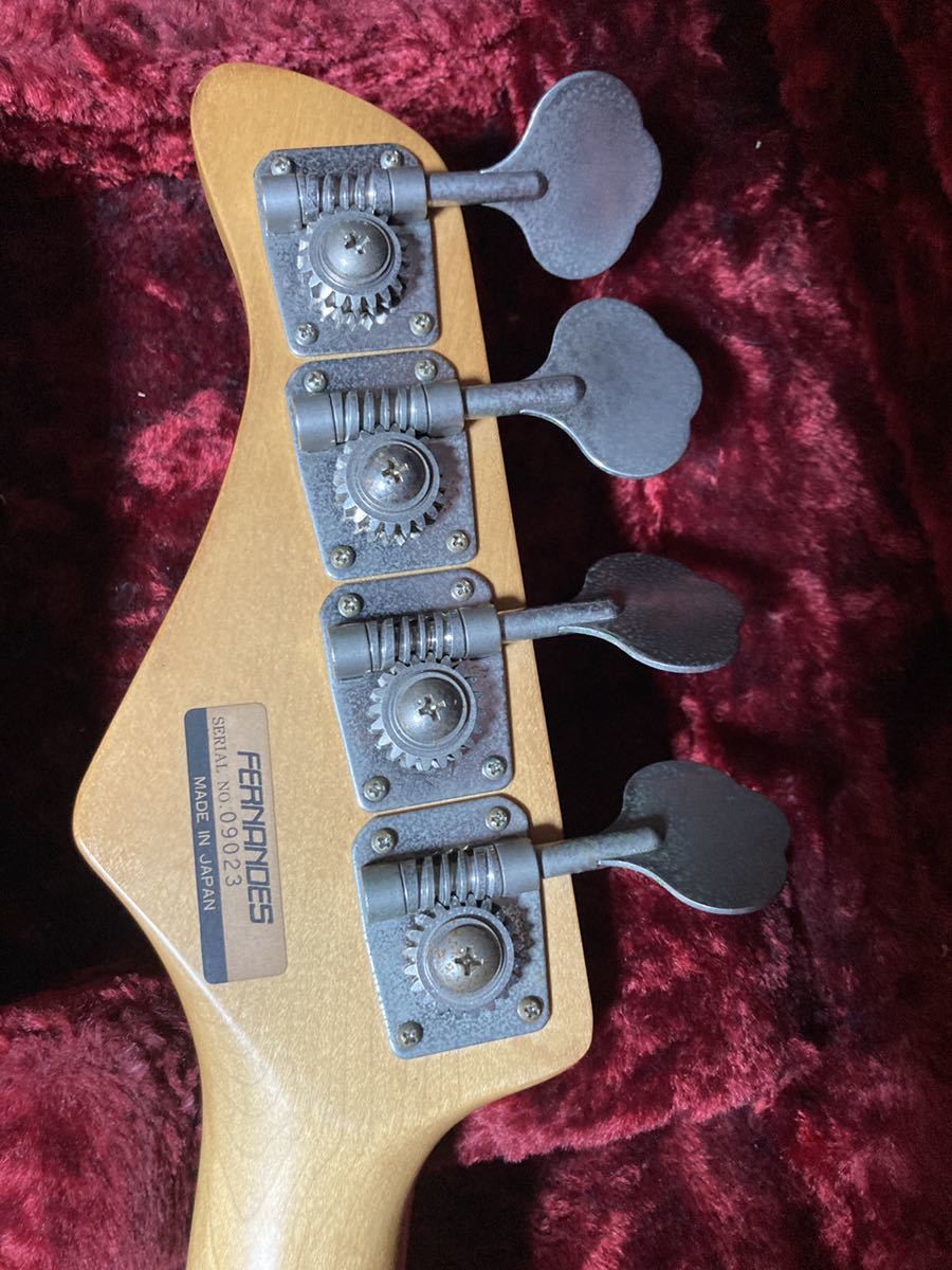 Fernandes LEB-1 Black Precision Bass PB-62 body Made In Japan Rare Used