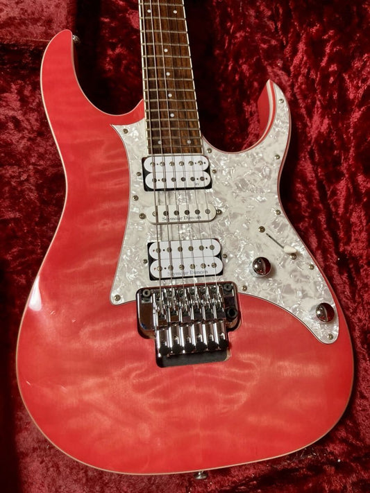 Ibanez SRG-450QMZD Light Coral Limited Edition 2012 Electric Guitar Used