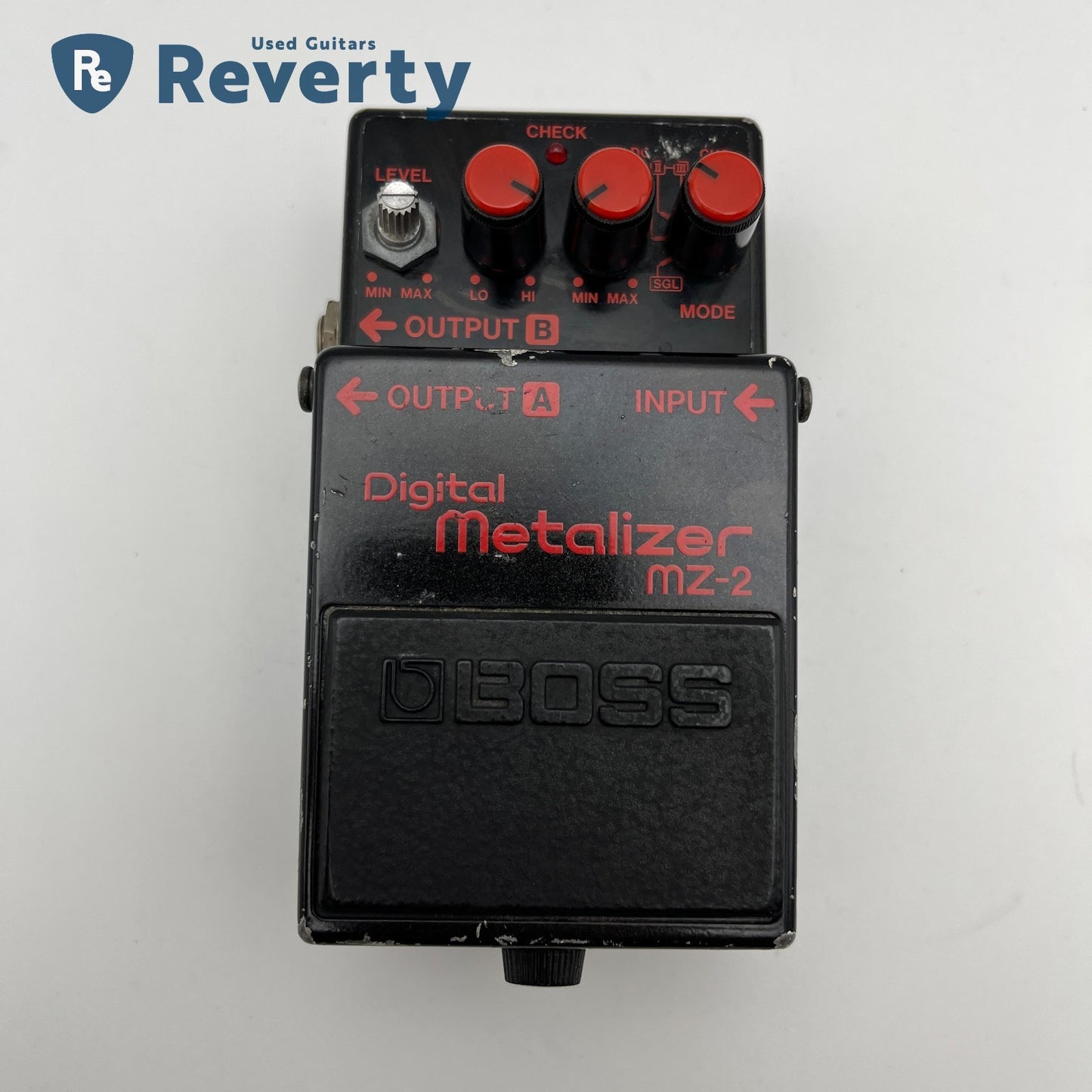 As-is Boss MZ-2 Digital Metalizer Guitar Effect Pedal Made in Japan Brack Label