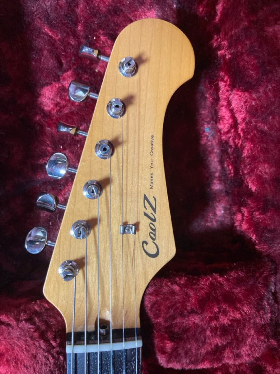 CoolZ ZST-1R Black Stratocaster Model Electric Guitar 2014 Made in Japan Fujigen