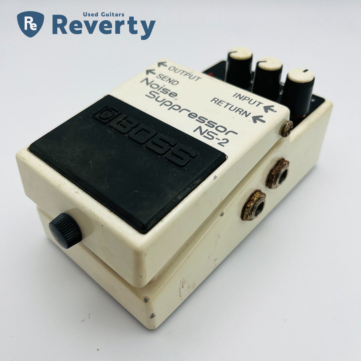 Boss NS-2 Noise Suppressor Guitar Effect Pedal Made in Taiwan Silver Label Used