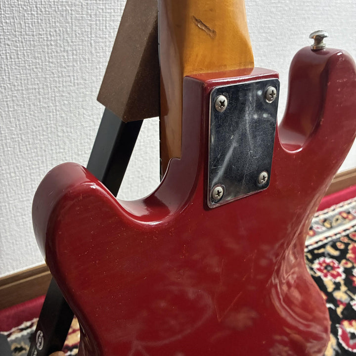 1960s Guyatone LG-85T Red Vintage Bizarre Electric Guitar MIJ Japan w/ Vibrato