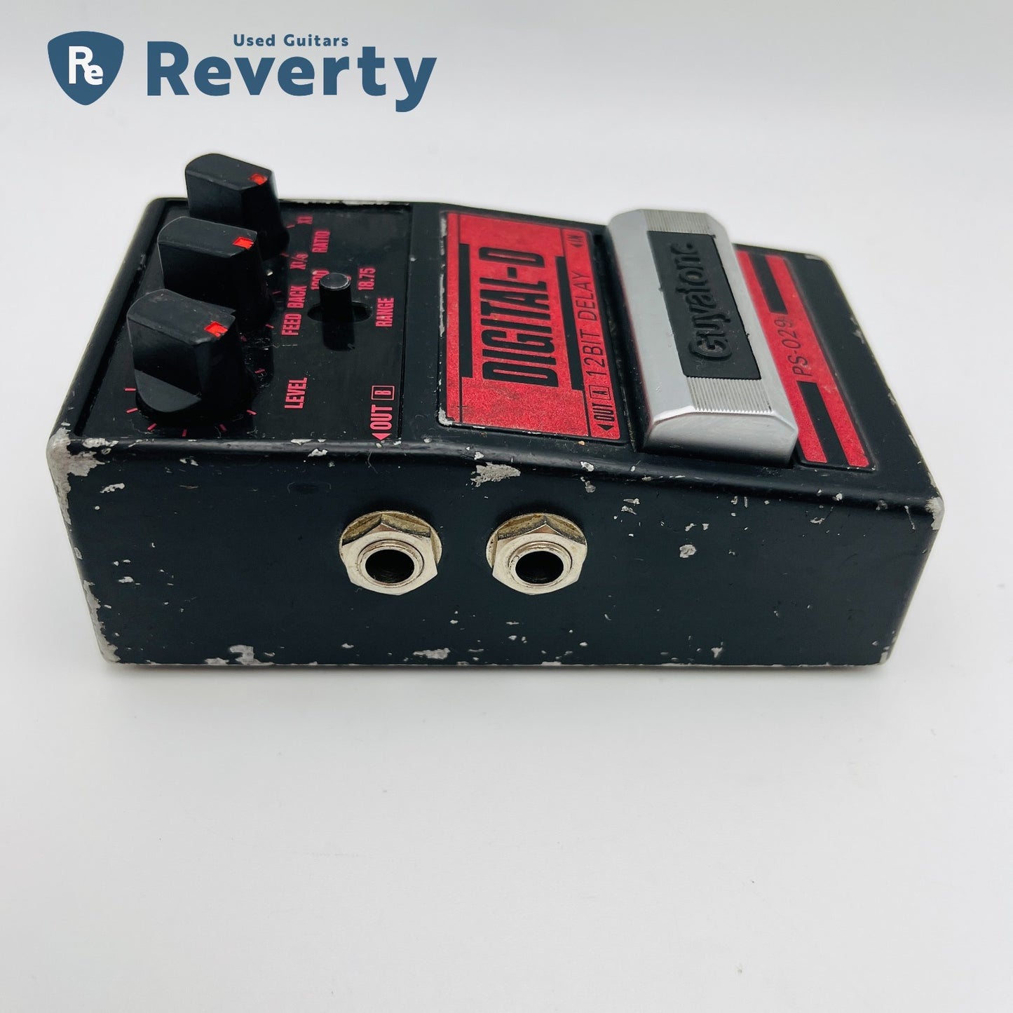 Guyatone 12bit Delay Digital-D PS-029 Guitar Effect Pedal Made in Japan Used
