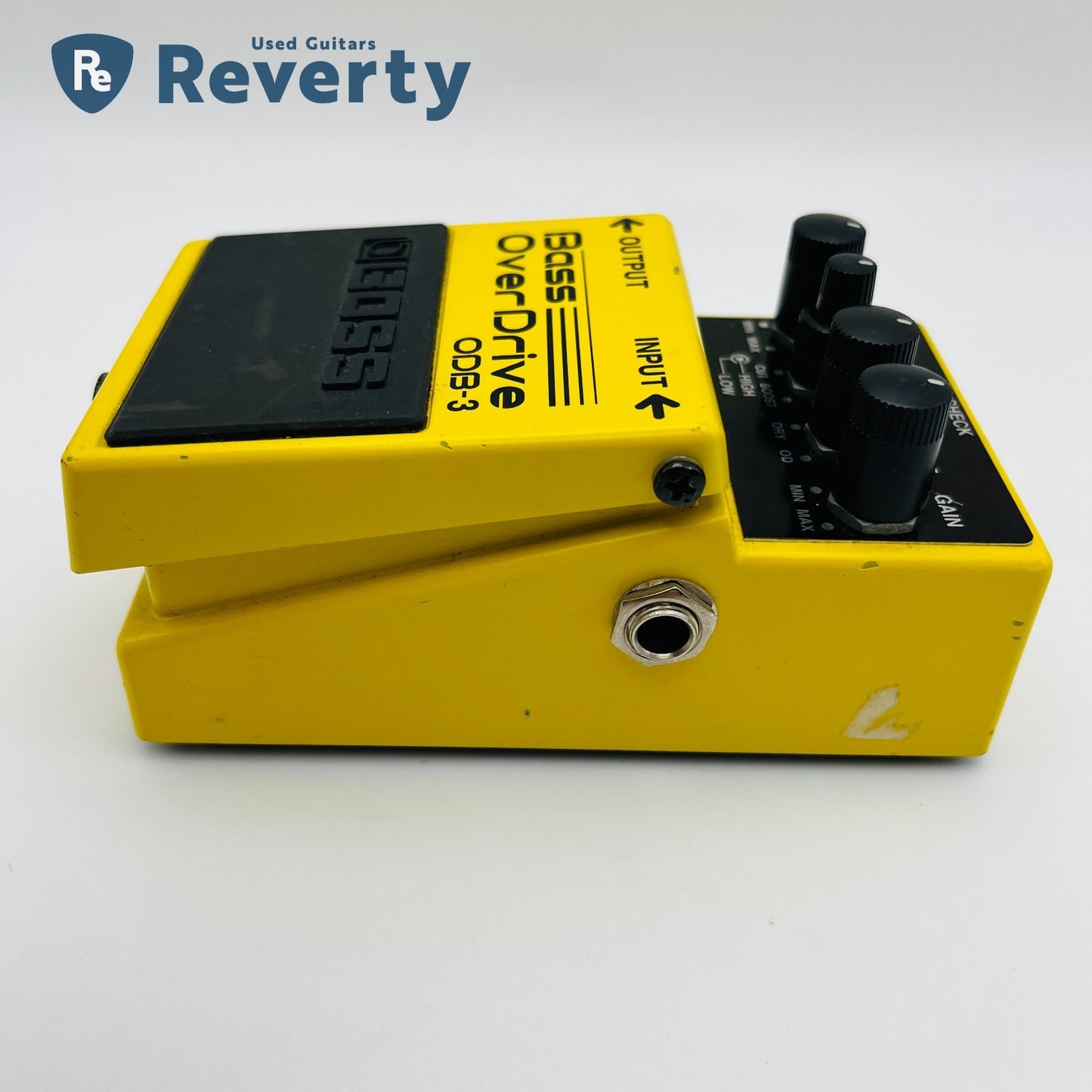 Boss ODB-3 Bass OverDrive Effect Pedal Made in Taiwan Silver Label Used