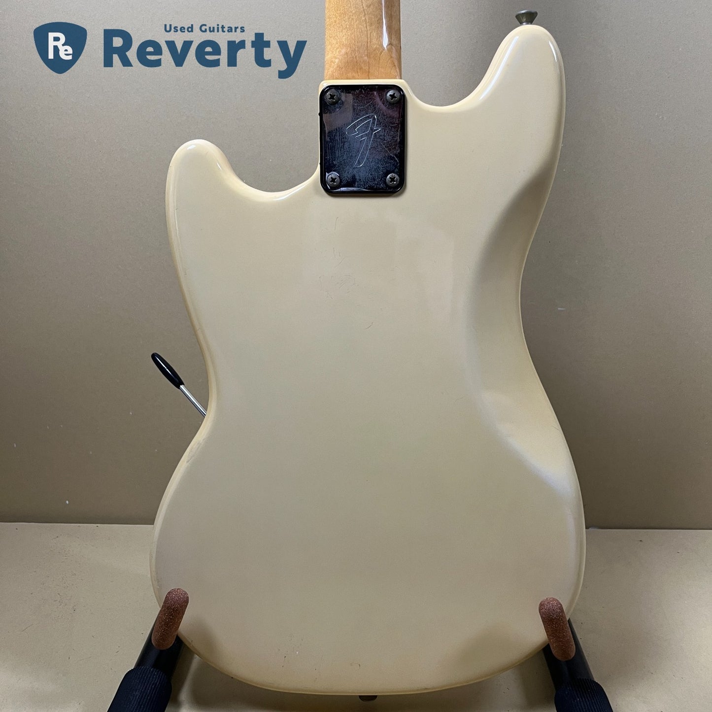 Fender Mustang Rosewood Fretboard 1977 Olympic White w/Original Hard case